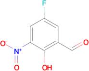 5-Fluoro-2-hydroxy-3-nitrobenzaldehyde