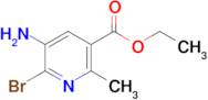 Ethyl 5-amino-6-bromo-2-methylnicotinate