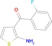 (2-AMINOTHIOPHEN-3-YL)(2-FLUOROPHENYL)METHANONE