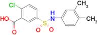 2-Chloro-5-(3,4-dimethyl-phenylsulfamoyl)-benzoic acid