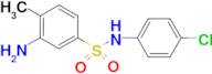 3-Amino-N-(4-chloro-phenyl)-4-methyl-benzenesulfonamide