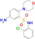 5-Amino-N-(2-chloro-phenyl)-2-morpholin-4-yl-benzenesulfonamide