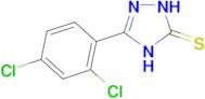 3-(2,4-dichlorophenyl)-4,5-dihydro-1H-1,2,4-triazole-5-thione