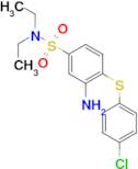 3-Amino-4-(4-chloro-phenylsulfanyl)-N,N-diethyl-benzenesulfonamide