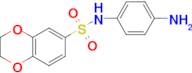 N-(4-aminophenyl)-2,3-dihydro-1,4-benzodioxine-6-sulfonamide