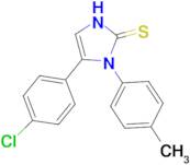 5-(4-chlorophenyl)-1-(4-methylphenyl)-2,3-dihydro-1H-imidazole-2-thione