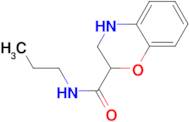 N-propyl-3,4-dihydro-2H-1,4-benzoxazine-2-carboxamide