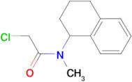 2-chloro-N-methyl-N-1,2,3,4-tetrahydronaphthalen-1-ylacetamide