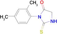 3-(2,4-dimethylphenyl)-2-sulfanylideneimidazolidin-4-one