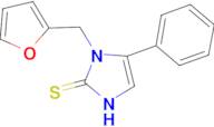 1-[(furan-2-yl)methyl]-5-phenyl-2,3-dihydro-1H-imidazole-2-thione