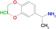 (1R)-1-(2,3-dihydro-1,4-benzodioxin-6-yl)ethan-1-amine hydrochloride