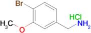 (4-Bromo-3-methoxyphenyl)methanamine hydrochloride