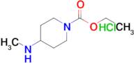 Ethyl 4-(methylamino)piperidine-1-carboxylate hydrochloride