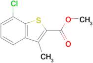 METHYL 7-CHLORO-3-METHYLBENZO[B]THIOPHENE-2-CARBOXYLATE