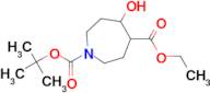 1-tert-Butyl 4-ethyl 5-hydroxyazepane-1,4-dicarboxylate