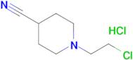 1-(2-Chloroethyl)piperidine-4-carbonitrile hydrochloride