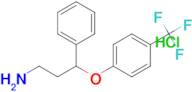 3-Phenyl-3-(4-(trifluoromethyl)phenoxy)propan-1-amine hydrochloride