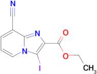 Ethyl 8-cyano-3-iodoimidazo[1,2-a]pyridine-2-carboxylate