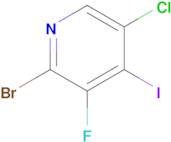 2-BROMO-5-CHLORO-3-FLUORO-4-IODOPYRIDINE