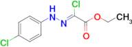 (z)-ethyl 2-chloro-2-(2-(4-chlorophenyl)hydrazono)acetate