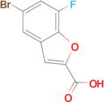 5-Bromo-7-fluoro-benzofuran-2-carboxylic acid