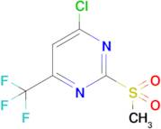 4-Chloro-2-(methylsulfonyl)-6-(trifluoromethyl)pyrimidine