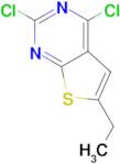 2,4-Dichloro-6-ethylthieno[2,3-d]pyrimidine