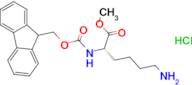 (S)-Methyl 2-((((9H-fluoren-9-yl)methoxy)carbonyl)amino)-6-aminohexanoate hydrochloride