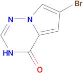 6-bromo-3H,4H-pyrrolo[2,1-f][1,2,4]triazin-4-one