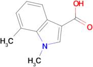 1,7-dimethyl-1H-indole-3-carboxylic acid