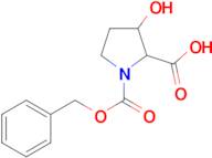 1-[(benzyloxy)carbonyl]-3-hydroxypyrrolidine-2-carboxylic acid