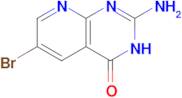 2-amino-6-bromo-3H,4H-pyrido[2,3-d]pyrimidin-4-one