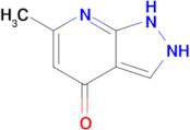 6-methyl-1H,2H,4H-pyrazolo[3,4-b]pyridin-4-one