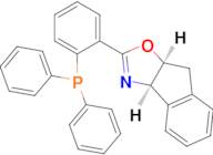 (3aR,8aS)-2-(2-(Diphenylphosphanyl)phenyl)-3a,8a-dihydro-8H-indeno[1,2-d]oxazole