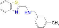 1-(Benzo[d]thiazol-2-yl)-N-(3-methylbenzyl)methanamine