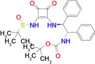 tert-butyl N-[(1S,2S)-2-({2-[(2-methylpropane-2-sulfinyl)amino]-3,4-dioxocyclobut-1-en-1-yl}amin...