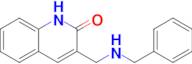 3-((Benzylamino)methyl)quinolin-2(1H)-one