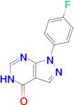 1-(4-Fluorophenyl)-1,5-dihydro-4H-pyrazolo[3,4-d]pyrimidin-4-one