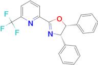 (4S,5R)-4,5-Diphenyl-2-(6-(trifluoromethyl)pyridin-2-yl)-4,5-dihydrooxazole