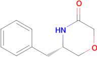 3-Morpholinone, 5-(phenylmethyl)-, (5S)-