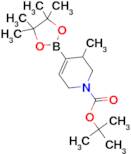 1(2H)-Pyridinecarboxylic acid, 3,6-dihydro-3-methyl-4-(4,4,5,5-tetramethyl-1,3,2-dioxaborolan-2-yl…