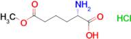 Hexanedioic acid, 2-amino-, 6-methyl ester, hydrochloride, (S)- (9CI)