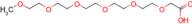 3,6,9,12,15,18-Hexaoxanonadecanoic acid