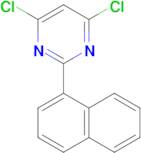 Pyrimidine, 4,6-dichloro-2-(1-naphthalenyl)-