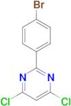 Pyrimidine, 2-(4-bromophenyl)-4,6-dichloro-