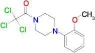 Piperazine, 1-(2-methoxyphenyl)-4-(trichloroacetyl)-