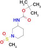 Tert-butyl 1-(Methylsulfonyl)piperidin-3-ylcarbaMate