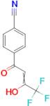 4-(4,4,4-trifluoro-3-hydroxybut-2-enoyl)benzonitrile