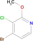 4-Bromo-3-chloro-2-methoxypyridine