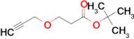 Propanoic acid, 3-(2-propynyloxy)-, 1,1-dimethylethyl ester